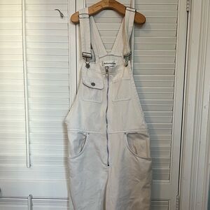 Reformation Overalls with Zipper